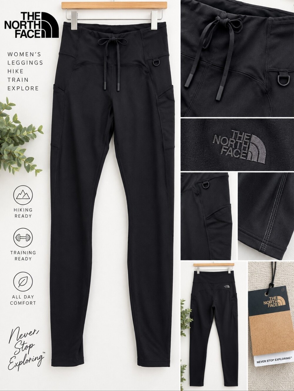 The North Face Refina Utility Leggings Women's Black